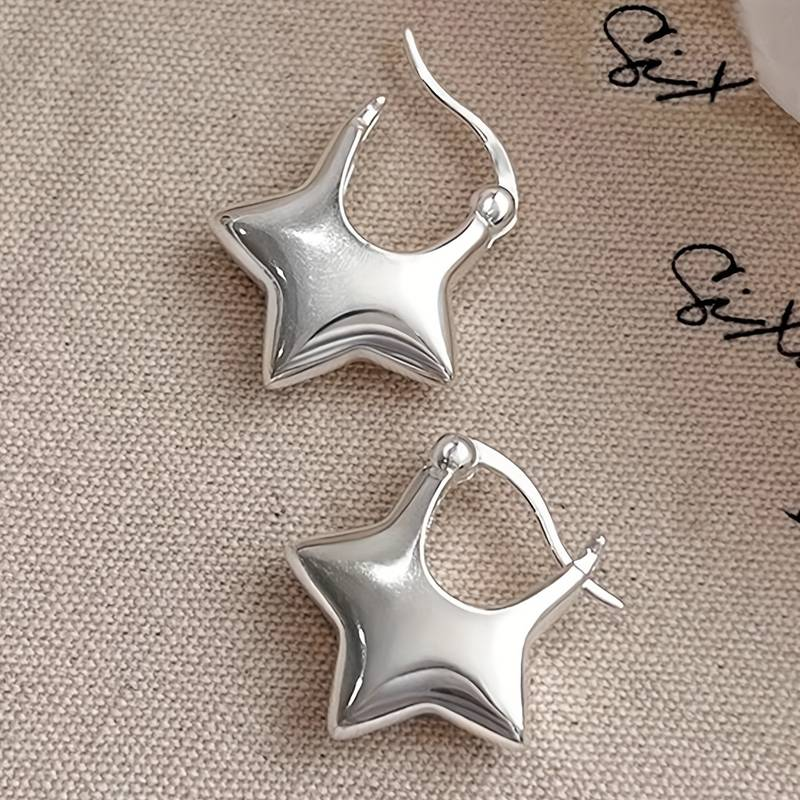 Delicate Artisan Silver Earring