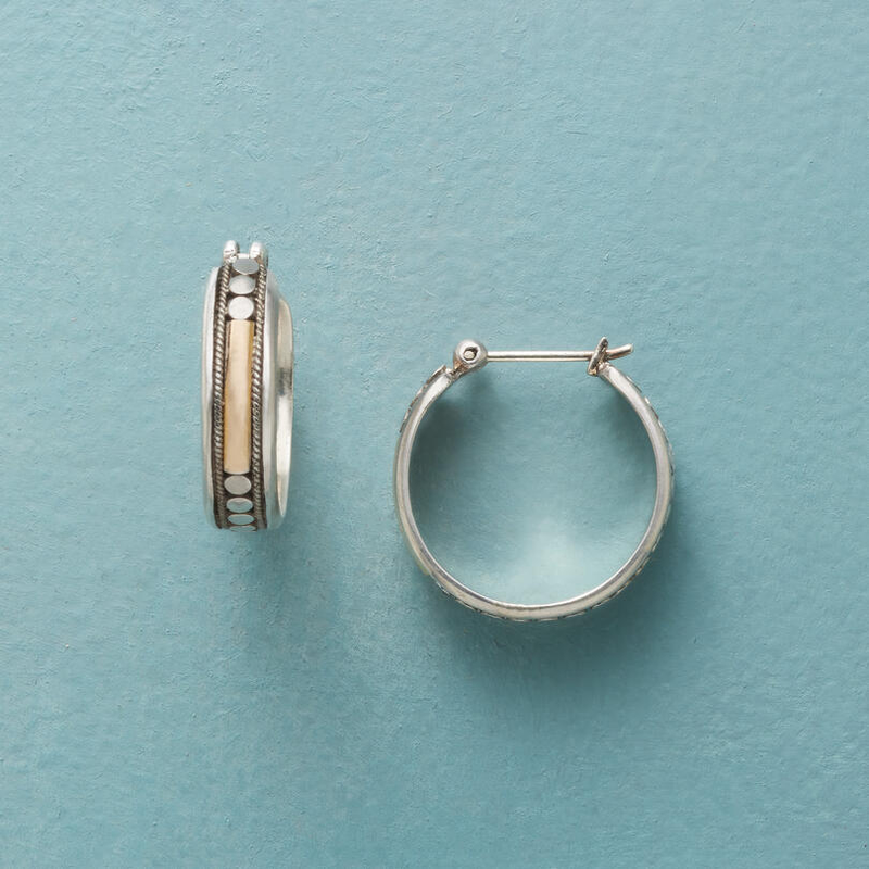 Delicate Artisan Silver Earring