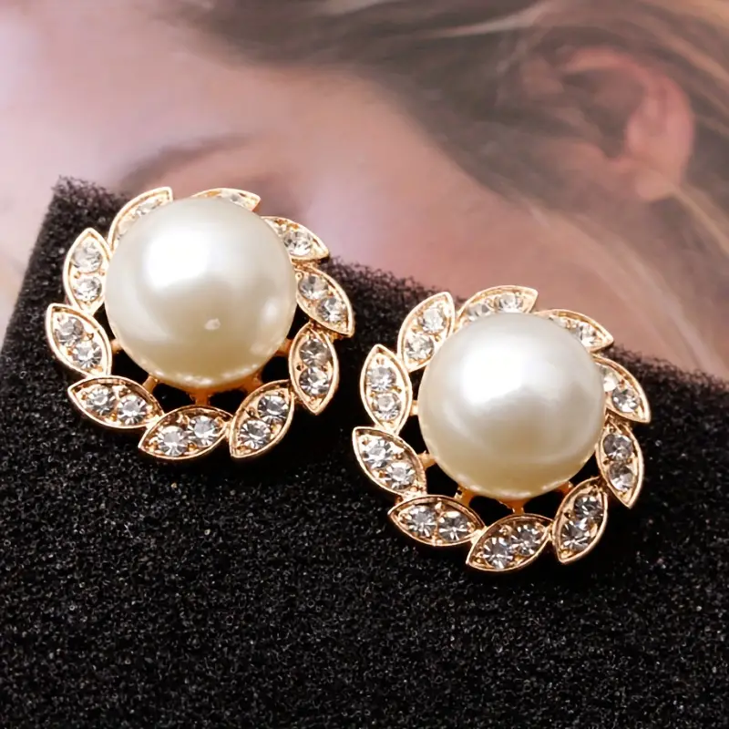 Delicate Artisan Pearl Earring