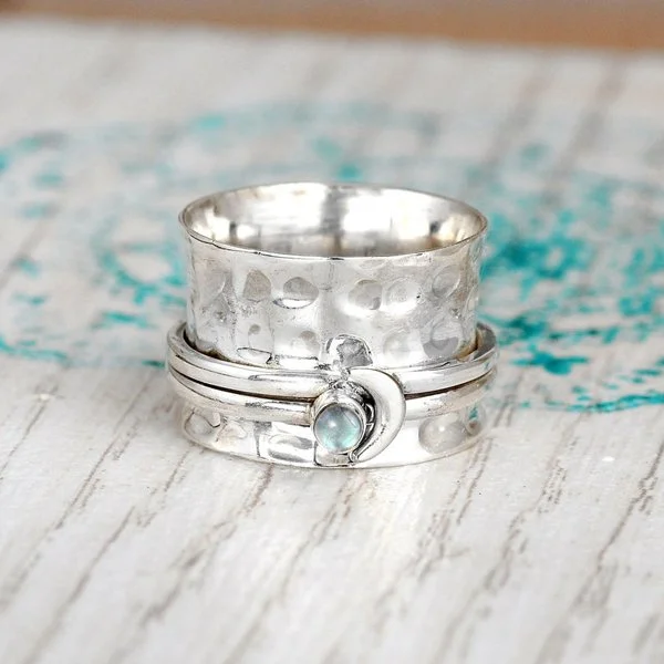 Delicate Artisan Silver Ring