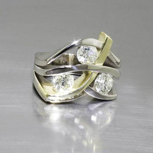 Delicate Artisan Gold Ring