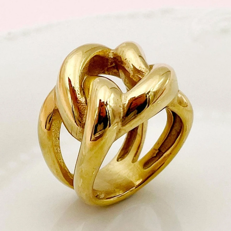 Beautiful Gold Ring with Unique Style