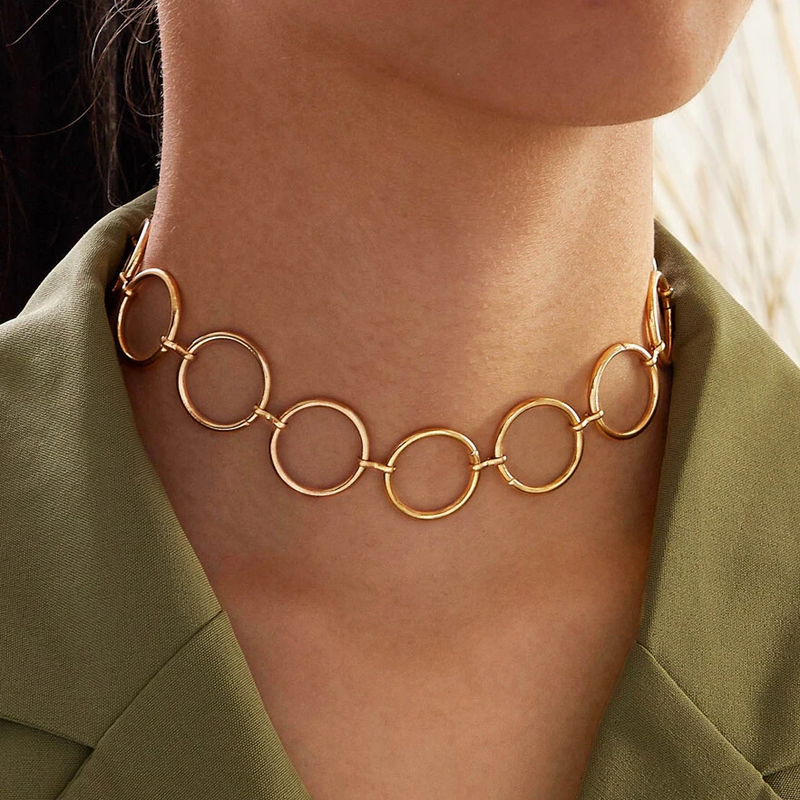 Delicate Artisan Gold Necklace