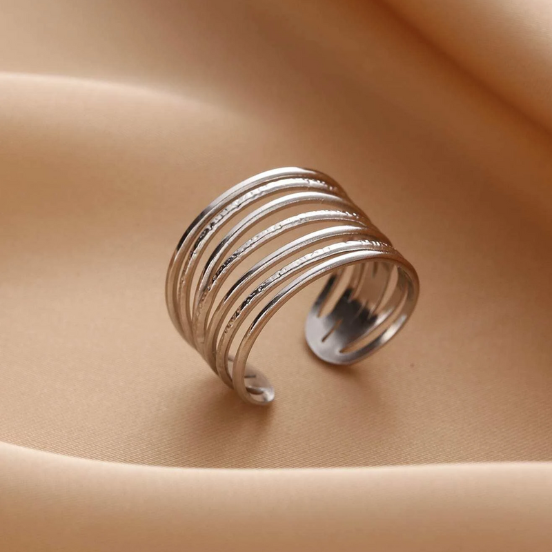 Romantic Silver Ring for Special Moments