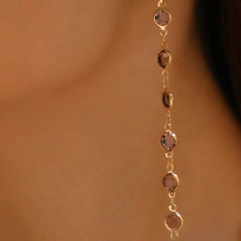 Vintage Handmade Gold Earring