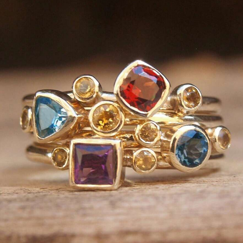 Delicate Artisan Gold Ring