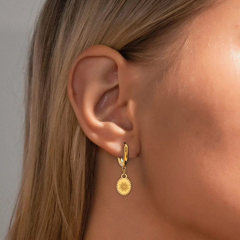 Classic Gold Earring with Timeless Appeal