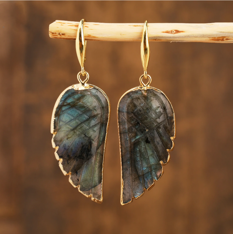 Vintage Handmade Gold Earring