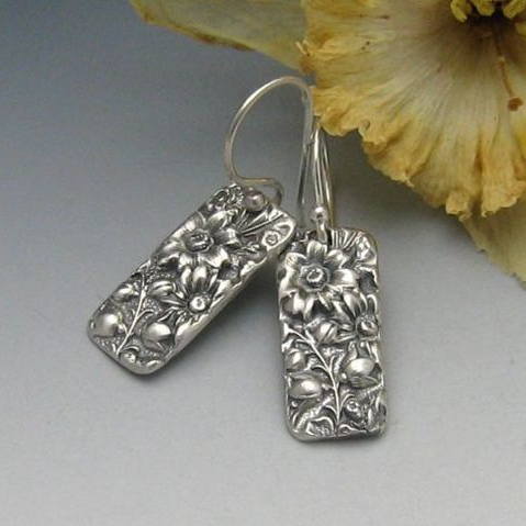 Beautiful Silver Earring with Unique Style