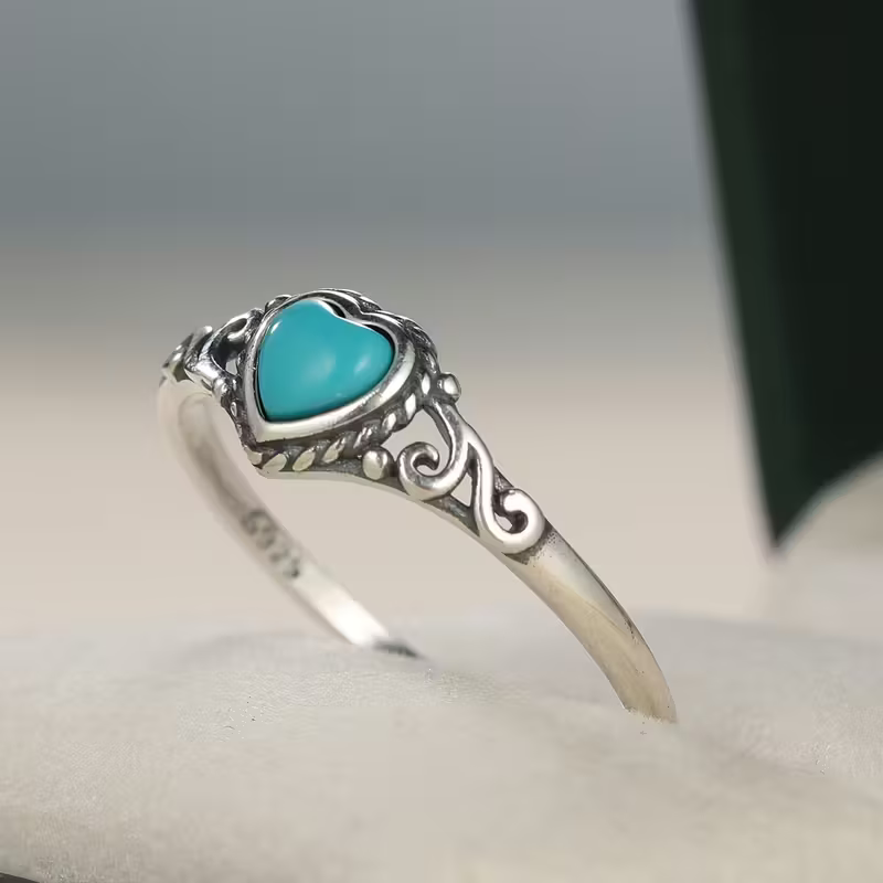Delicate Artisan Silver Ring