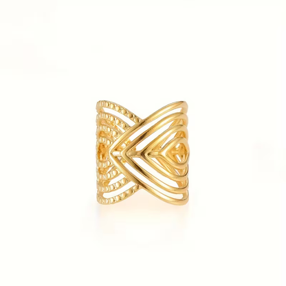 Radiant Arc Ring