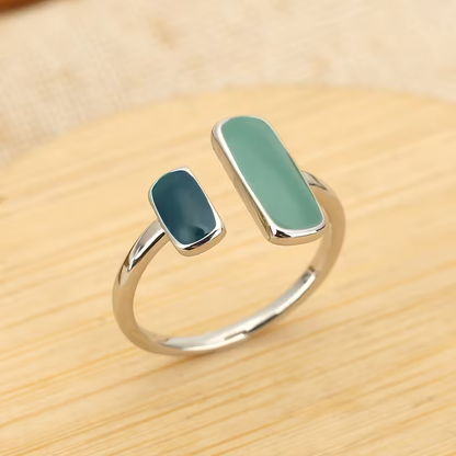 Dual-Color Bar Ring