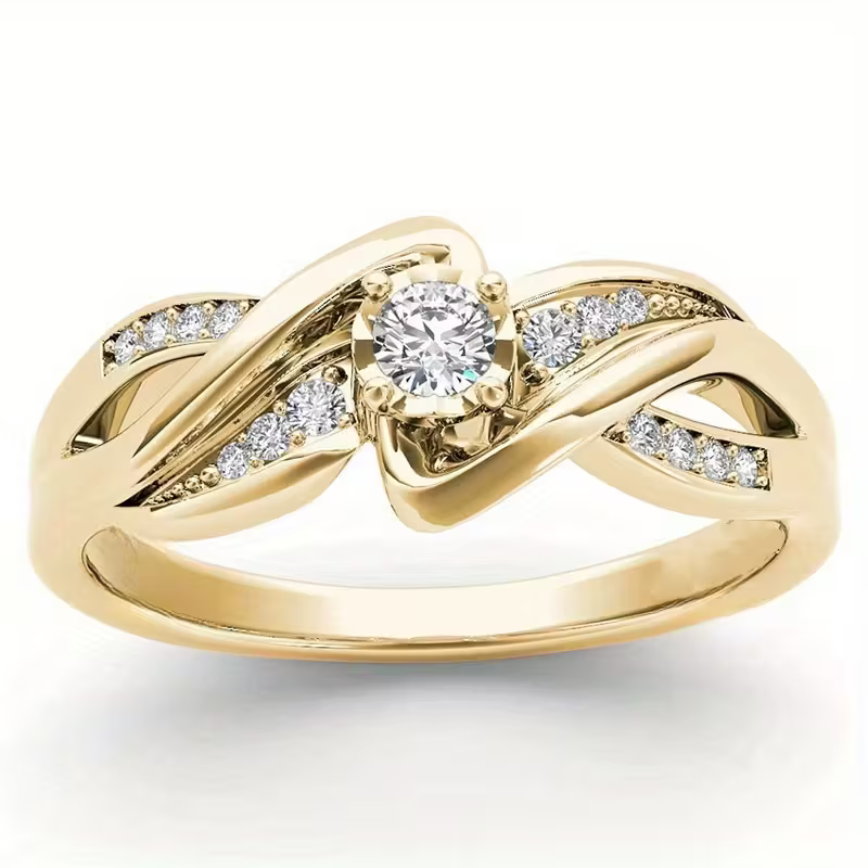 Vintage Handmade Gold Ring