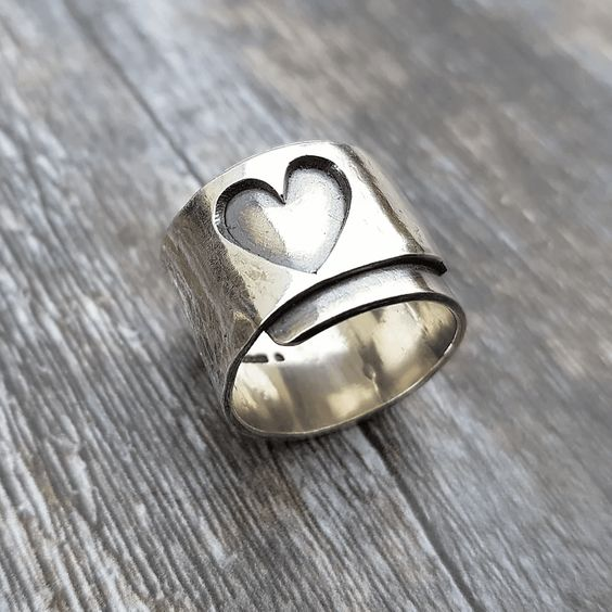 Delicate Artisan Silver Ring
