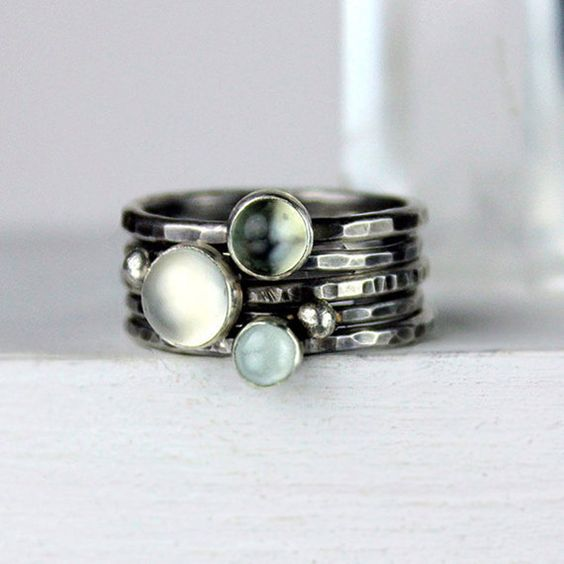 Delicate Artisan Silver Ring