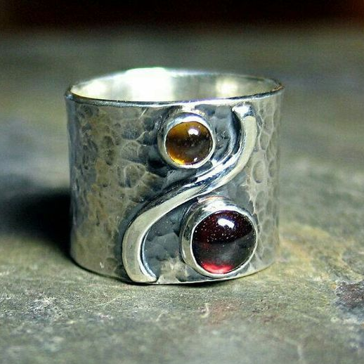 Romantic Silver Ring for Special Moments