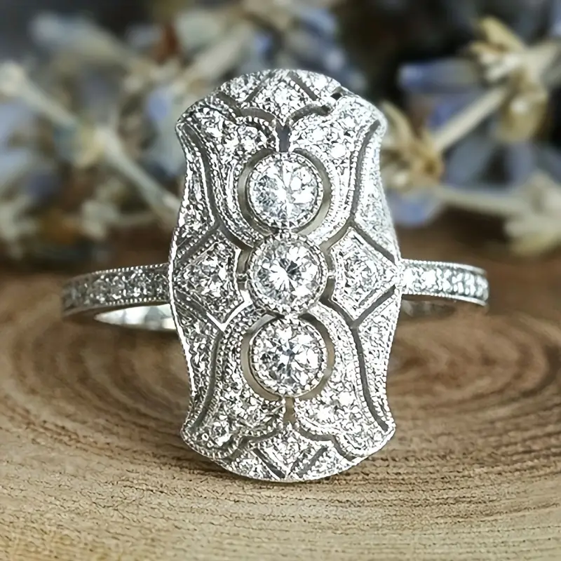 Delicate Artisan Silver Ring