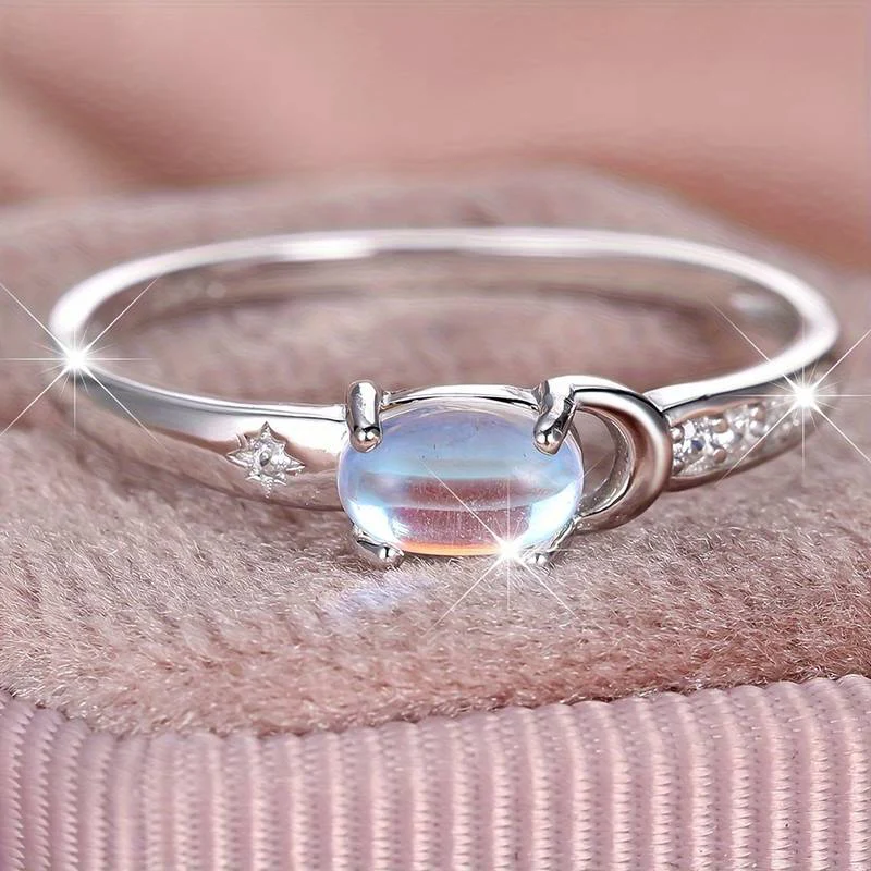 Romantic Silver Ring for Special Moments