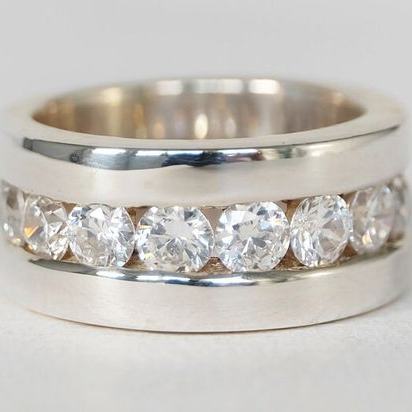 Romantic Silver Ring for Special Moments