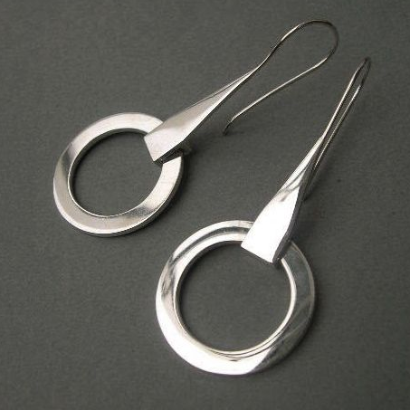 Beautiful Silver Earring with Unique Style