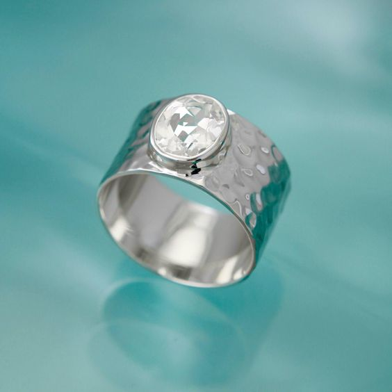 Romantic Silver Ring for Special Moments