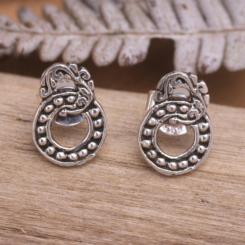 Classic Silver Earring with Timeless Appeal