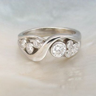 Romantic Silver Ring for Special Moments