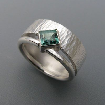 Delicate Artisan Silver Ring