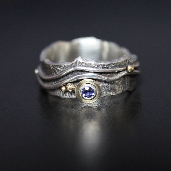 Delicate Artisan Silver Ring