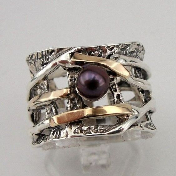 Beautiful Silver Ring with Unique Style
