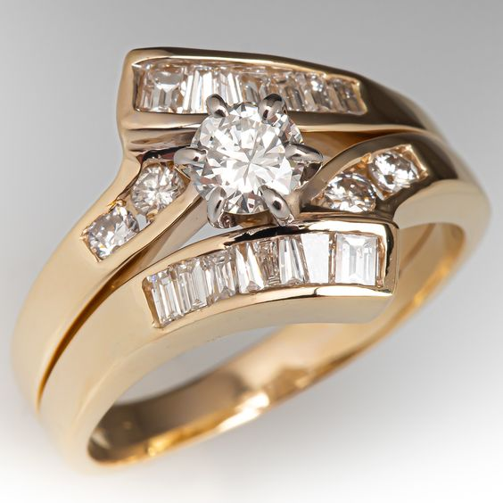 Delicate Artisan Gold Ring