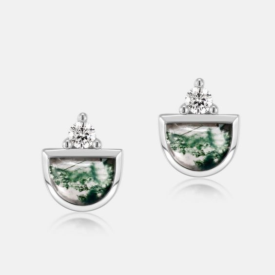 Vintage Handmade Silver Earring
