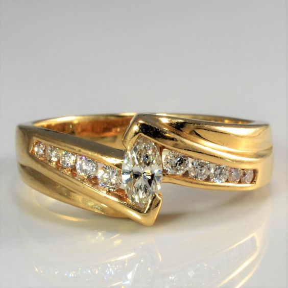 Romantic Gold Ring for Special Moments