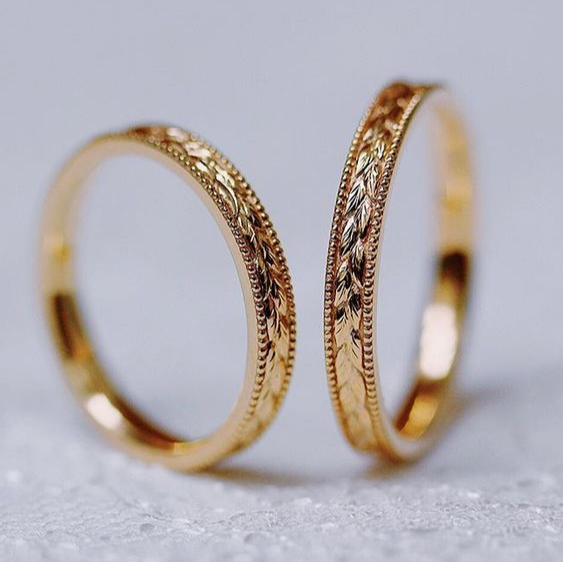 Delicate Artisan Gold Set