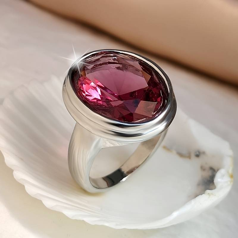 Romantic Silver Ring for Special Moments