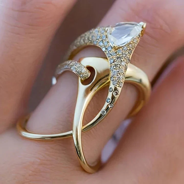 Beautiful Gold Ring with Unique Style