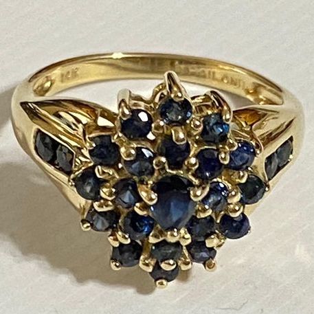 Delicate Artisan Gold Ring