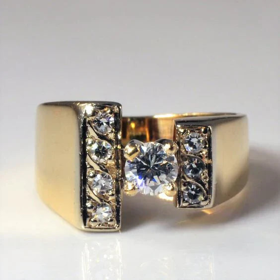 Vintage Handmade Gold Ring