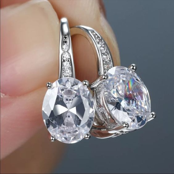 Classic Silver Earring with Timeless Appeal