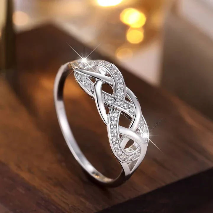 Romantic Silver Ring for Special Moments