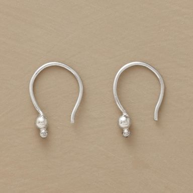 Delicate Artisan Silver Earring