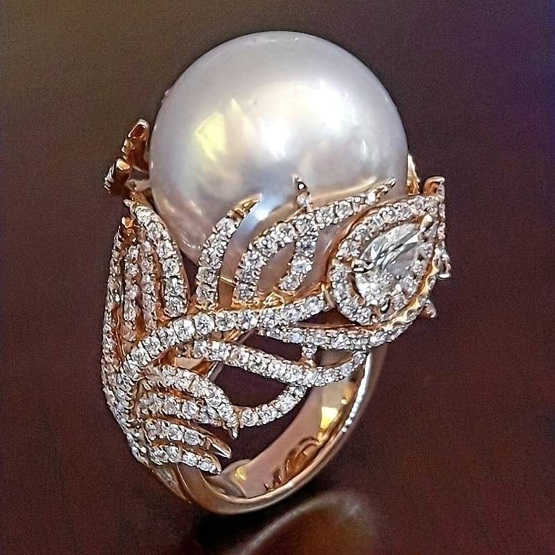 Classic Pearl Ring with Timeless Appeal