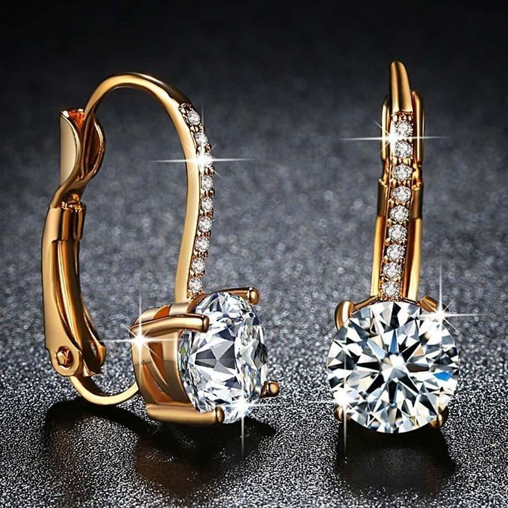 Delicate Artisan Gold Earring