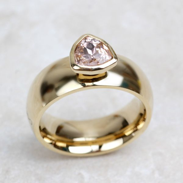 Vintage Handmade Gold Ring