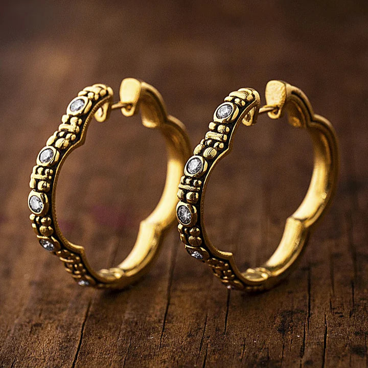 Classic Gold Earring with Timeless Appeal