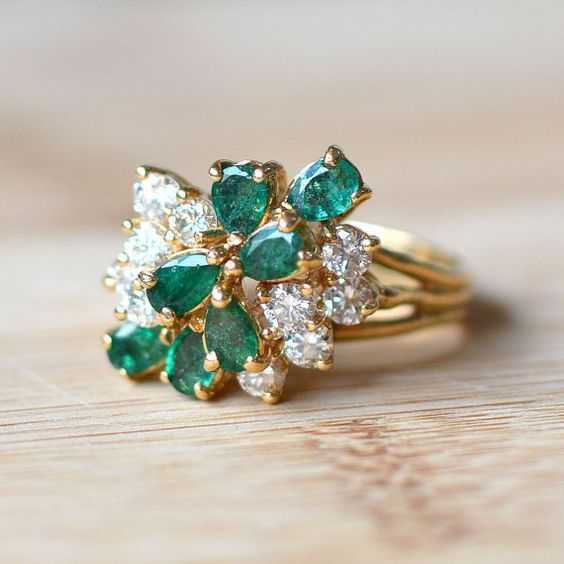 Delicate Artisan Gold Ring