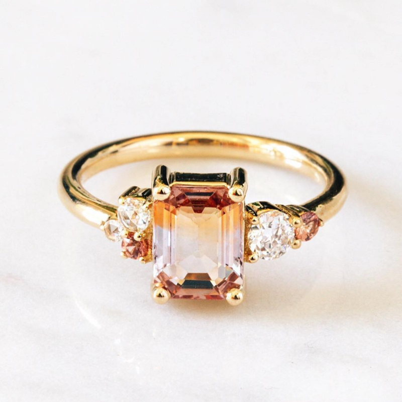 Romantic Gold Ring for Special Moments