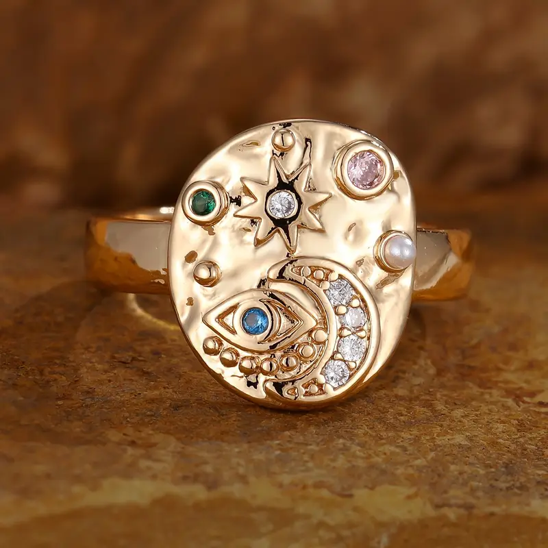 Classic Gold Ring with Timeless Appeal
