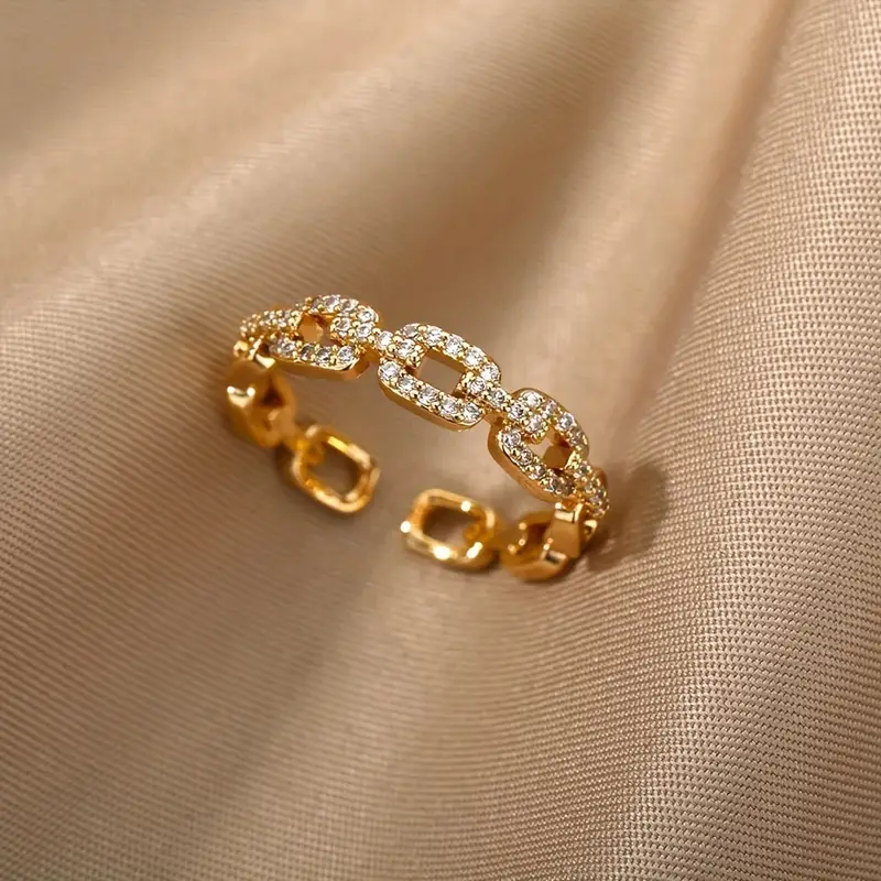 Vintage Handmade Gold Chain