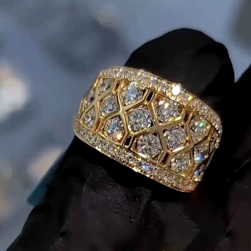 Delicate Artisan Gold Ring